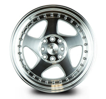 Load image into Gallery viewer, AH0115804100114320SMF - Aodhan AH01 15X8 4X114.3 / 4X100 ET 20mm Silver with Machined Face - Aodhan Wheels Canada