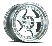 Load image into Gallery viewer, AH0115804100114320SMF - Aodhan AH01 15X8 4X114.3 / 4X100 ET 20mm Silver with Machined Face - Aodhan Wheels Canada
