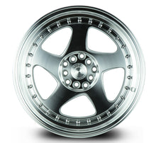 Load image into Gallery viewer, AH0117905100114325SMF - Aodhan AH01 17X9 5X100 / 5X114.3 ET 25mm Silver with Machined Face - Aodhan Wheels Canada