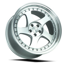 Load image into Gallery viewer, AH011895510035SMF - Aodhan AH01 18X9.5 5X100 ET 35mm Silver with Machined Face - Aodhan Wheels Canada