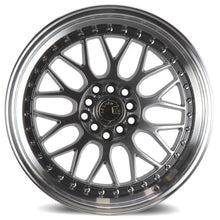 Charger l'image dans la galerie, AH021780510011435HB - Aodhan AH02 17X8 5X114.3 / 5X100 ET 35mm Hyper Black with Machined Lip - Aodhan Wheels Canada