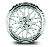 Load image into Gallery viewer, AH021885510035SML - Aodhan AH02 18X8.5 5X100 ET 35mm Silver with Machined Lip - Aodhan Wheels Canada