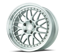Load image into Gallery viewer, AH021885510035SML - Aodhan AH02 18X8.5 5X100 ET 35mm Silver with Machined Lip - Aodhan Wheels Canada