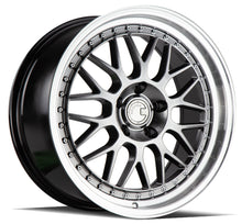 Charger l'image dans la galerie, AH02188551003HB - Aodhan AH02 18X8.5 5X100 ET 35mm Hyper Black with Machined Lip - Aodhan Wheels Canada