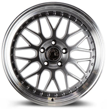 Load image into Gallery viewer, AH021885511435HB - Aodhan AH02 18X8.5 5X114.3 ET 35mm Hyper Black with Machined Lip - Aodhan Wheels Canada