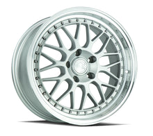 Load image into Gallery viewer, AH021885512035SML - Aodhan AH02 18X8.5 5X120 ET 35mm Silver with Machined Lip - Aodhan Wheels Canada