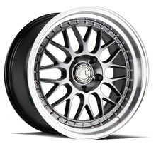 Charger l'image dans la galerie, AH021895512035HB - Aodhan AH02 18X9.5 5X120 ET 35mm Hyper Black with Machined Lip - Aodhan Wheels Canada