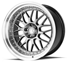 Load image into Gallery viewer, AH021911511422HB - Aodhan AH02 19X11 5X114.3 ET 22mm Hyper Black with Machined Lip - Aodhan Wheels Canada