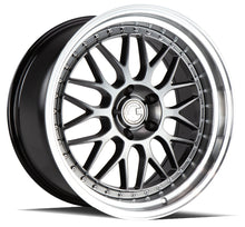 Load image into Gallery viewer, AH021995511412HB - Aodhan AH02 19X9.5 5X114.3 ET 12mm Hyper Black with Machined Lip - Aodhan Wheels Canada