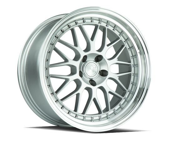AH0219955114312SML - Aodhan AH02 19X9.5 5X114.3 ET 12mm Silver with Machined Lip - Aodhan Wheels Canada