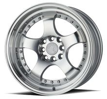 Load image into Gallery viewer, AH0316804100114315SMF - Aodhan AH03 16X8 4X114.3 / 4X100 ET 15mm Silver with Machined Face - Aodhan Wheels Canada