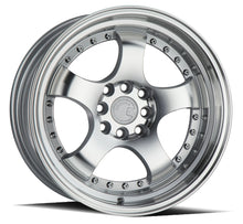 Load image into Gallery viewer, AH0316804100114315SMF - Aodhan AH03 16X8 4X114.3 / 4X100 ET 15mm Silver with Machined Face - Aodhan Wheels Canada