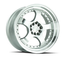 Load image into Gallery viewer, AH0317905100114325SMF - Aodhan AH03 17X9 5X100 / 5X114.3 ET 25mm Silver with Machined Face - Aodhan Wheels Canada