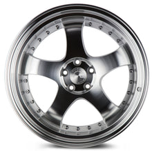 Load image into Gallery viewer, AH031895510035SMF - Aodhan AH03 18X9.5 5X100 ET 35mm Silver with Machined Face - Aodhan Wheels Canada