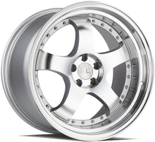 Load image into Gallery viewer, AH0319115114322SML - Aodhan AH03 19X11 5X114.3 ET 22mm Silver with Machined Face - Aodhan Wheels Canada