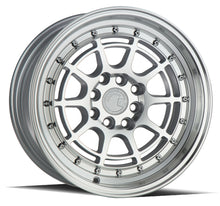 Charger l'image dans la galerie, AH0415804100114320SML - Aodhan AH04 15X8 4X100 / 4X114.3 ET 20mm Silver with Machined Face - Aodhan Wheels Canada