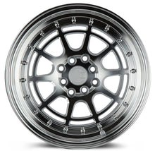 Load image into Gallery viewer, AH0416804100114315SML - Aodhan AH04 16X8 4X114.3 / 4X100 ET 15mm Silver with Machined Face - Aodhan Wheels Canada