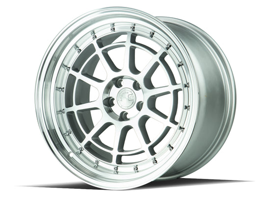 AH0418955114330SMF - Aodhan AH04 18X9.5 5X114.3 ET 30mm Silver with Machined Face - Aodhan Wheels Canada