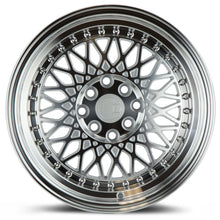 Load image into Gallery viewer, AH0515804100114320SMF - Aodhan AH05 15X8 4X114.3 / 4X100 ET 20mm Silver with Machined Face - Aodhan Wheels Canada