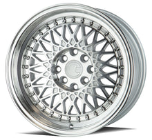 Load image into Gallery viewer, AH0515804100114320SMF - Aodhan AH05 15X8 4X114.3 / 4X100 ET 20mm Silver with Machined Face - Aodhan Wheels Canada