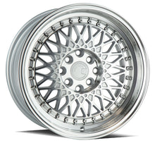 Load image into Gallery viewer, AH0515804100114320SMF - Aodhan AH05 15X8 4X114.3 / 4X100 ET 20mm Silver with Machined Face - Aodhan Wheels Canada