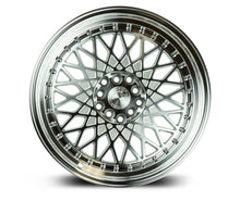 Load image into Gallery viewer, AH0516804100114315SMF - Aodhan AH05 16X8 4X100 / 4X114.3 ET 15mm Silver with Machined Face - Aodhan Wheels Canada
