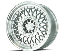 Load image into Gallery viewer, AH0516804100114315SMF - Aodhan AH05 16X8 4X100 / 4X114.3 ET 15mm Silver with Machined Face - Aodhan Wheels Canada