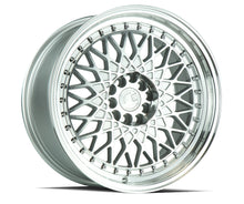 Load image into Gallery viewer, AH0516804100114315SMF - Aodhan AH05 16X8 4X100 / 4X114.3 ET 15mm Silver with Machined Face - Aodhan Wheels Canada