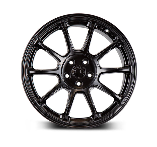 AH061790510035MB - Aodhan AH06 17X9 5X100 ET 35mm Matte Black - Aodhan Wheels Canada