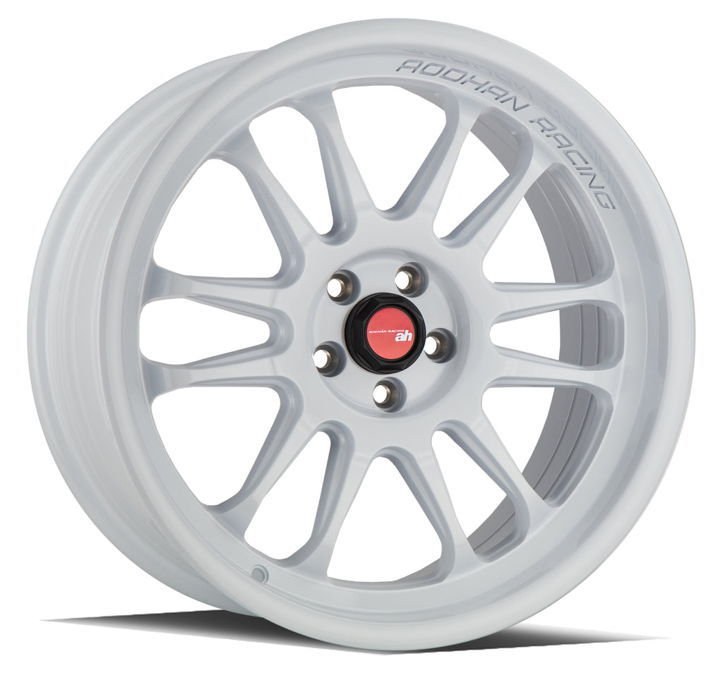 AH071885510035FW - Aodhan AH07 18X8.5 5X100 35mm Gloss White - Aodhan Wheels Canada