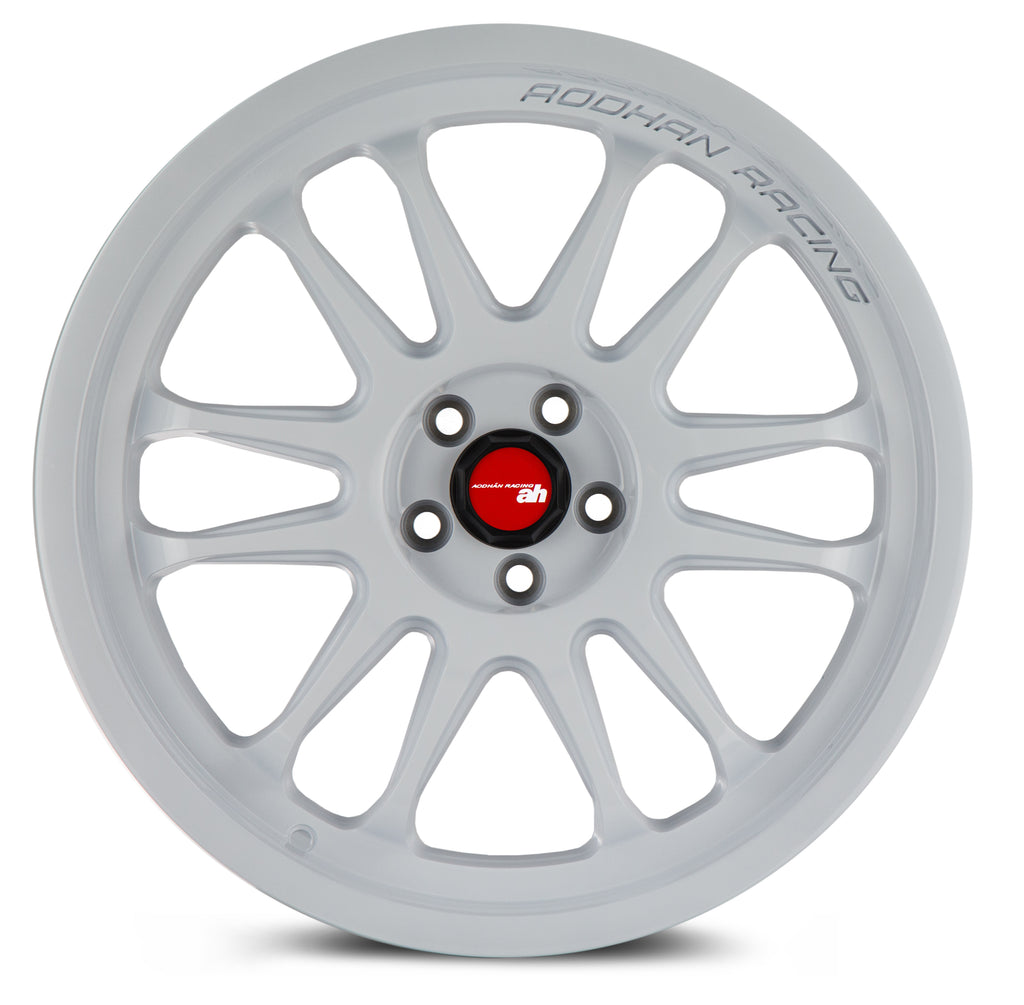 AH0718855114335FW - Aodhan AH07 18X8.5 5X114.3 35mm Gloss White - Aodhan Wheels Canada