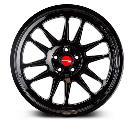 AH071895510035FGB - Aodhan AH07 18X9.5 5X100 ET 35mm Gloss Black - Aodhan Wheels Canada