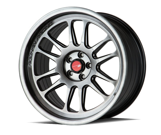 AH071895510035HB - Aodhan AH07 18X9.5 5X100 ET 35mm Hyper Black - Aodhan Wheels Canada