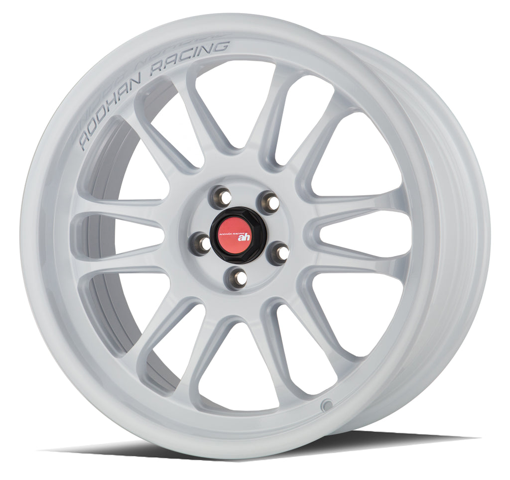 AH0718955114330FW - Aodhan AH07 18X9.5 5X114.3 30mm Gloss White - Aodhan Wheels Canada