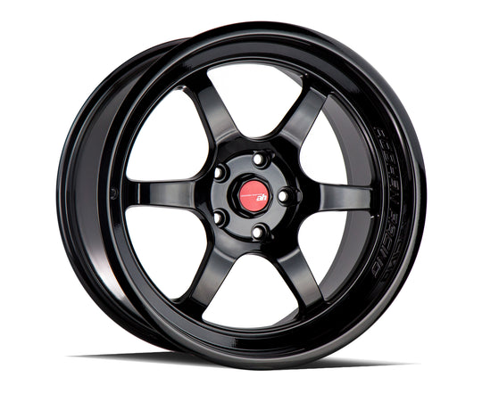 AH0818855114335FGB - Aodhan AH08 18X8.5 5X114.3 ET 35mm Gloss Black - Aodhan Wheels Canada