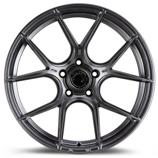 AH111885511235HB - Aodhan AH-11 18X8.5 5X112 ET 35mm Hyper Black - Aodhan Wheels Canada