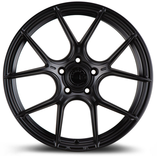 AH111885511235MB - Aodhan AH-11 18X8.5 5X112 ET 35mm Matte Black - Aodhan Wheels Canada