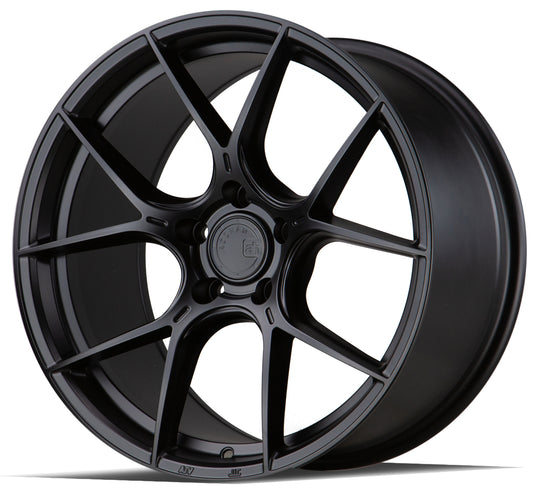 AH111885511235MB - Aodhan AH-11 18X8.5 5X112 ET 35mm Matte Black - Aodhan Wheels Canada