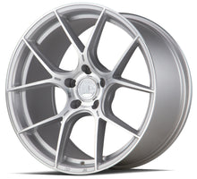 Load image into Gallery viewer, AH111885511235SMF - Aodhan AH-11 18X8.5 5X112 ET 35mm Gloss Silver Machined Face - Aodhan Wheels Canada
