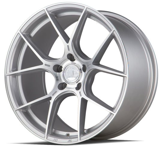 AH111885511435SMF - Aodhan AH-11 18X8.5 5X114.3 ET 35mm Gloss Silver Machined Face - Aodhan Wheels Canada