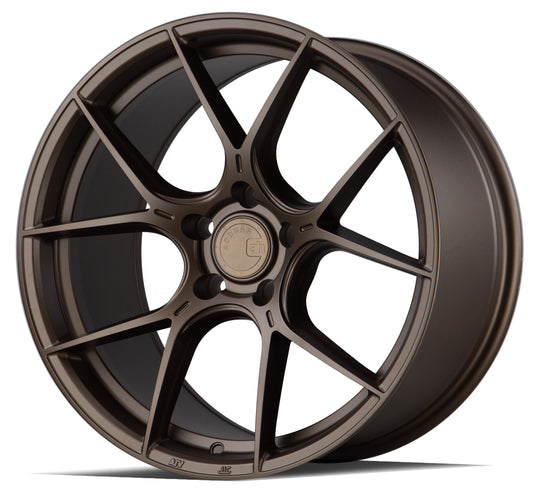 AH111885512035BZ - Aodhan AH-11 18X8.5 5X120 ET 35mm Matte Bronze - Aodhan Wheels Canada