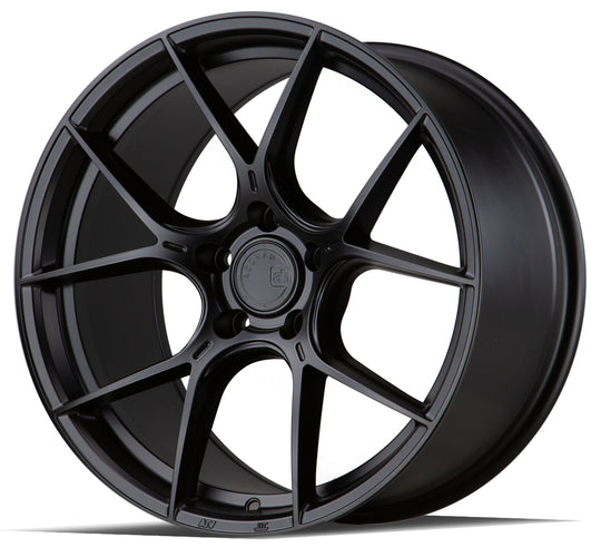 AH111885512035MB - Aodhan AH-11 18X8.5 5X120 ET 35mm Matte Black - Aodhan Wheels Canada