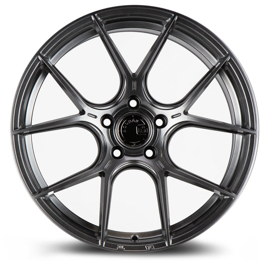 AH111895511235HB - Aodhan AH-11 18X9.5 5X112 ET 35mm Hyper Black - Aodhan Wheels Canada