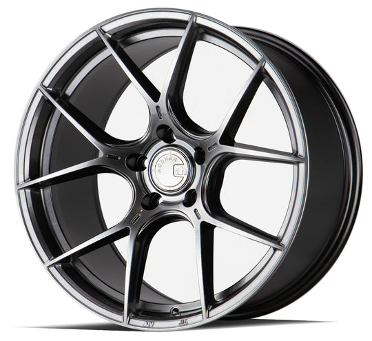AH111895511235HB - Aodhan AH-11 18X9.5 5X112 ET 35mm Hyper Black - Aodhan Wheels Canada