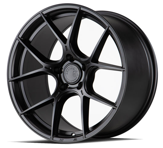AH111895511235MB - Aodhan AH-11 18X9.5 5X112 ET 35mm Matte Black - Aodhan Wheels Canada