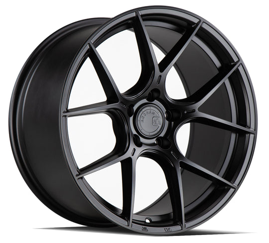 AH111895511235MB - Aodhan AH-11 18X9.5 5X112 ET 35mm Matte Black - Aodhan Wheels Canada