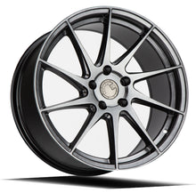 Load image into Gallery viewer, AH91885510035HB_D - Aodhan AH09 (Driver Side) 18X8.5 5X100 ET 35mm Hyper Black - Aodhan Wheels Canada