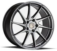 Load image into Gallery viewer, AH91885510035HB_D - Aodhan AH09 (Driver Side) 18X8.5 5X100 ET 35mm Hyper Black - Aodhan Wheels Canada