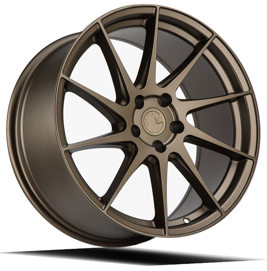 AH91885510835BZ_D - Aodhan AH09 (Driver Side) 18X8.5 5X108 ET 35mm Matte Bronze - Aodhan Wheels Canada