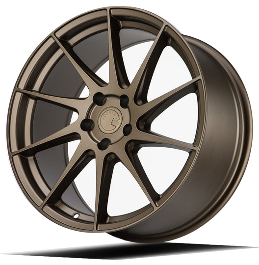 AH91885510835BZ_P - Aodhan AH09 (Passenger Side) 18X8.5 5X108 ET 35mm Matte Bronze - Aodhan Wheels Canada